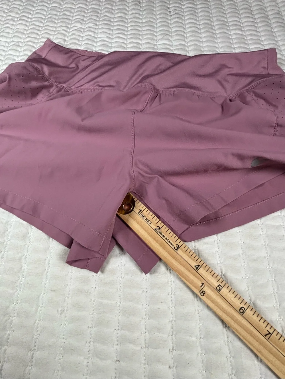 Nike Dri-FIT Pink Running Shorts Size Small Lined Athletic Workout Gym Walking - Picture 9 of 13